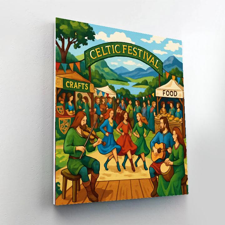 Celtic Heritage Festival DIY Paint By Numbers