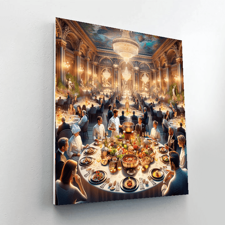 World Gourmet Festival - Thailand Numbered Painting Kits