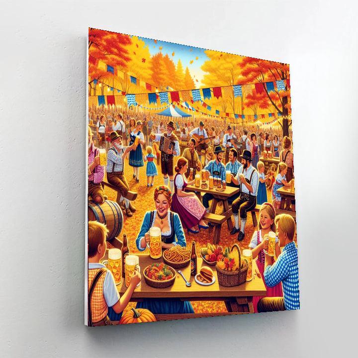 Harvey's Octoberfest Paint By Numbers Art