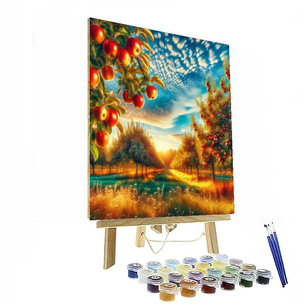Charming Orchard Afternoon Paint By Numbers Kits
