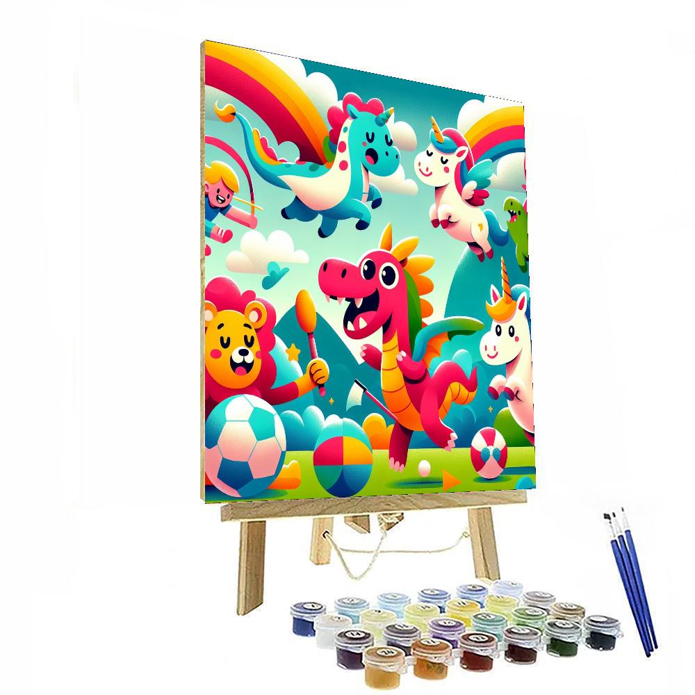 Fantasy Sports Festival Numbered Painting Kits