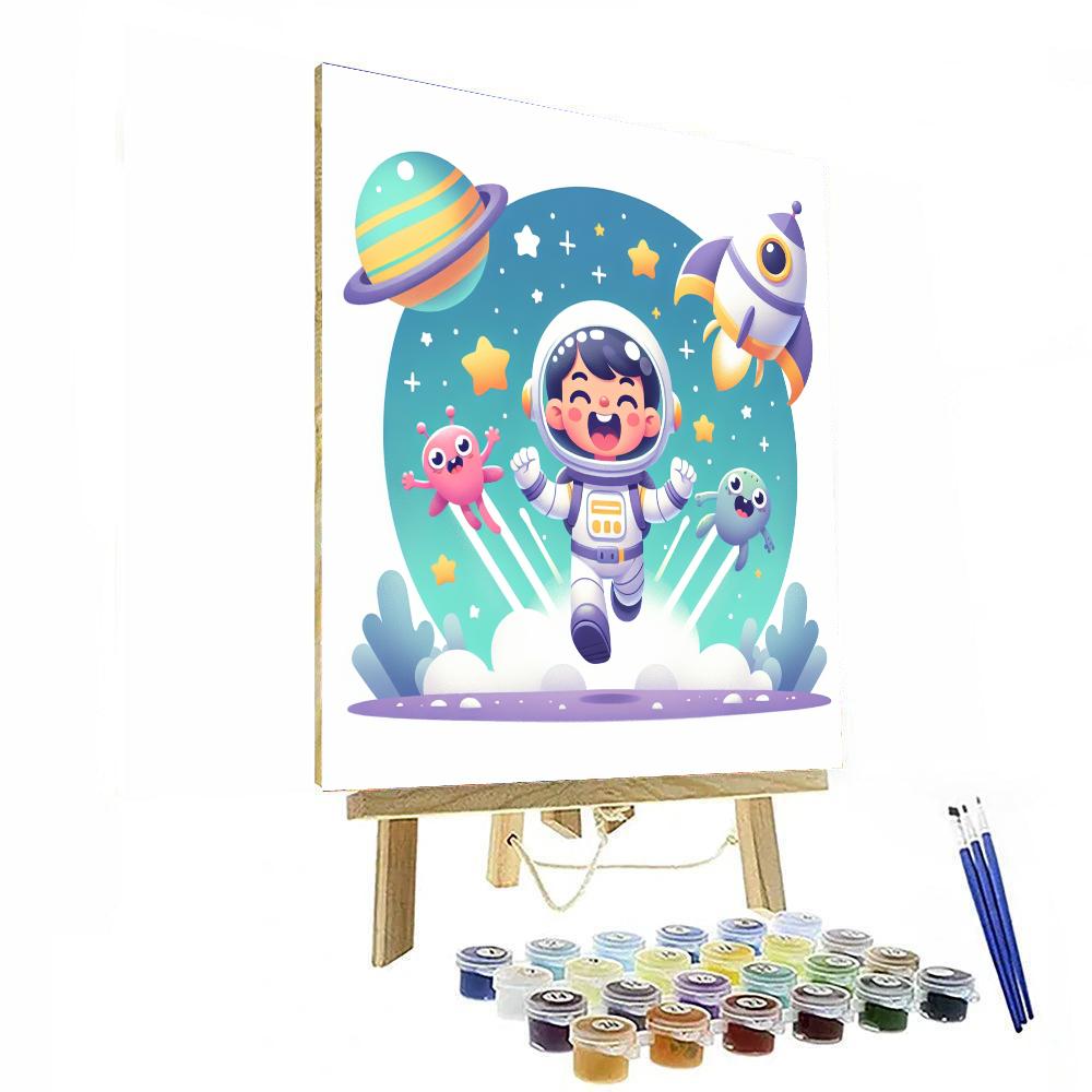 Stellar Showdown Paint By Numbers Kits