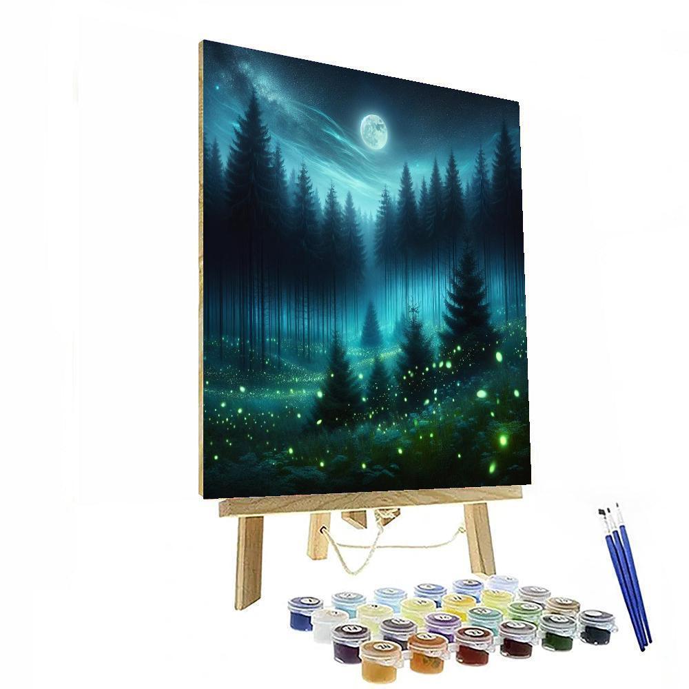 Enchanted Evening Whisper Painting Number Kit