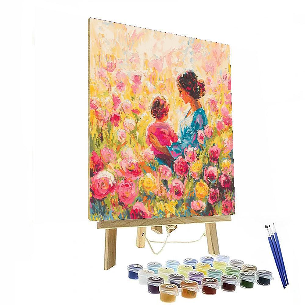 Love In Bloom Numbered Painting Kits