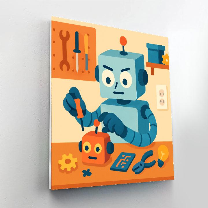 Robot Inventor Numbered Painting Kits