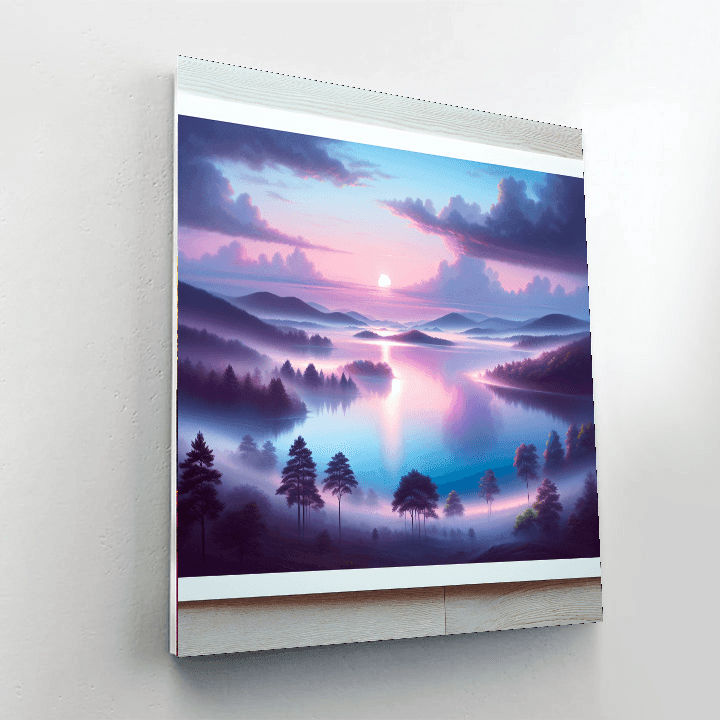 Serenity At Dawn Painting By Numbers Kit