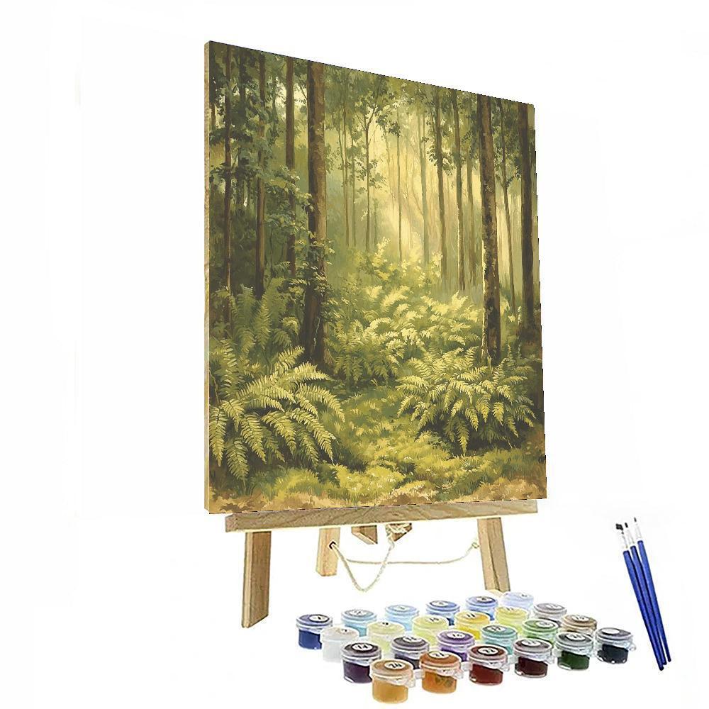 Leonardo Da Vinci Inspired Harmony Of Whispers  Painting Number Kit