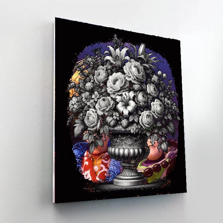 Victorian Floral Opulence Paint By Numbers