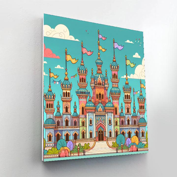 Royal Princess Dream Painting Number Kit