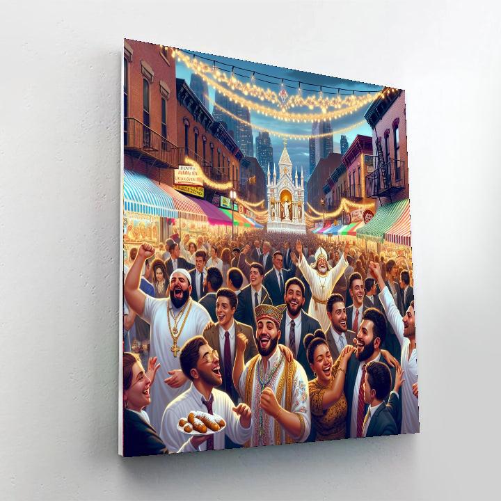 San Gennaro Feast - Usa Paint By Number