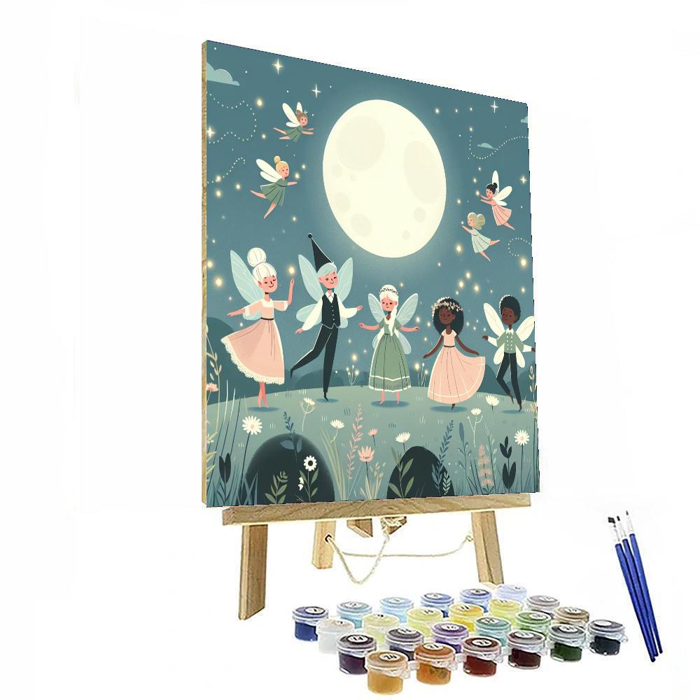 Mystic Moonlight Meadow Numbered Painting Kits