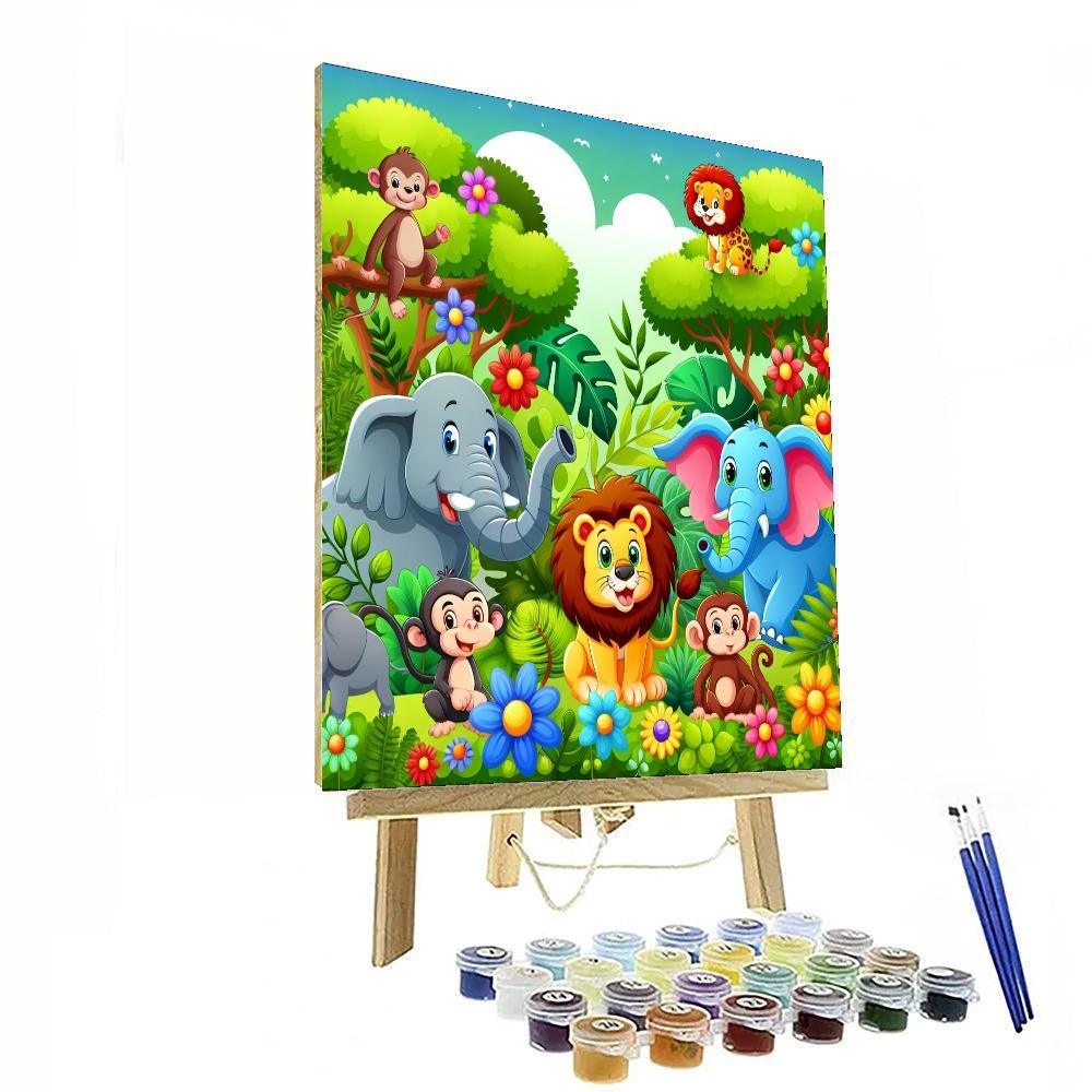 Safari Jungle Journey Paint By Number