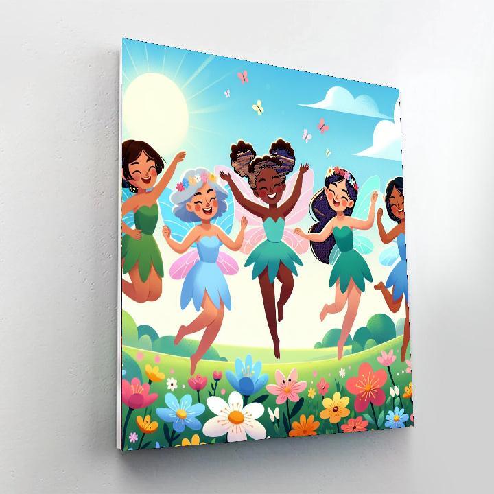Wonderful Whimsical Fairies Paint By Numbers Kits