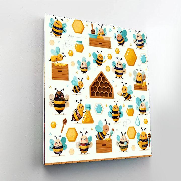 Harmonious Hive Paint By Color
