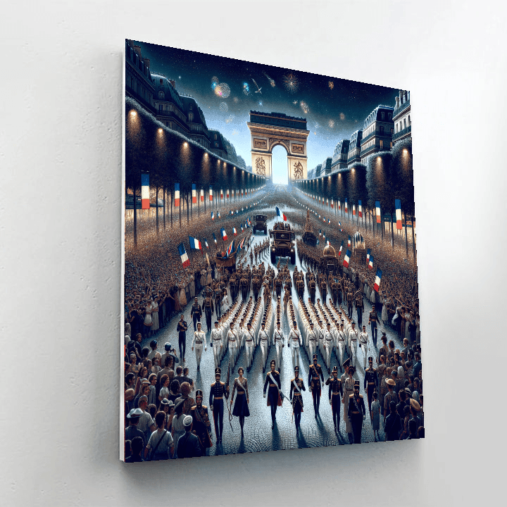 Bastille Day Celebrations Paint By Numbers Kits