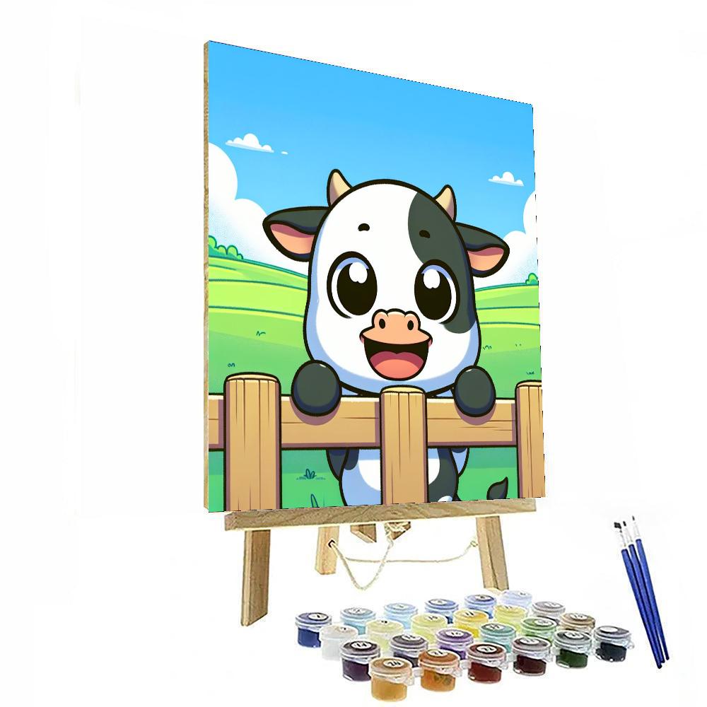 Curious Cow DIY Paint By Numbers