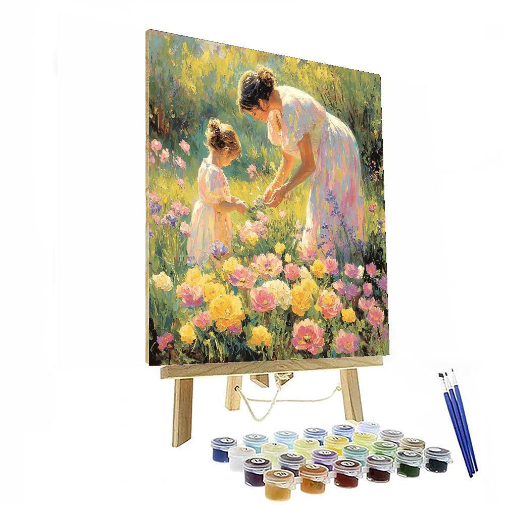 A Garden Of Motherly Love Paint By Number