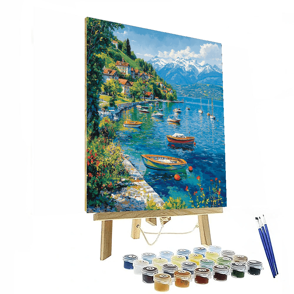 Lake Geneva Numbered Painting Kits