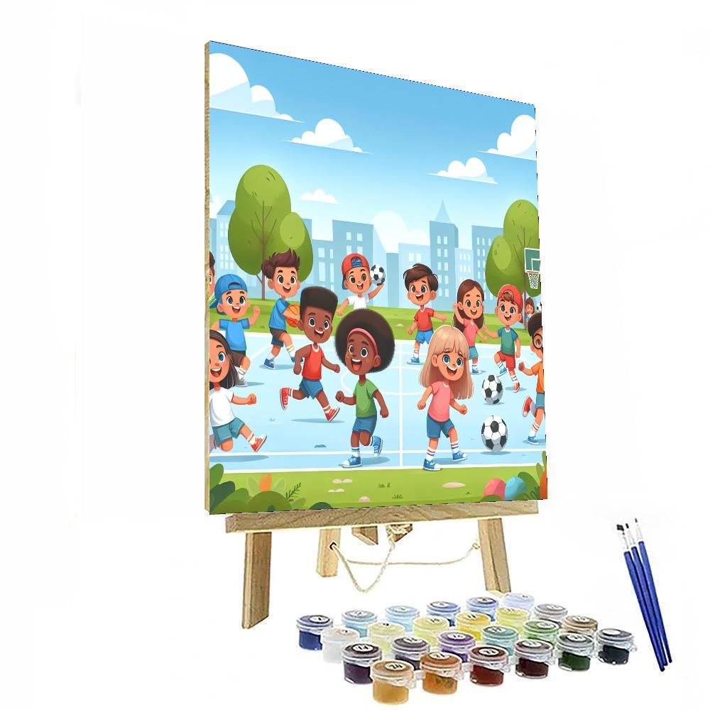 Sports Adventure Quest Paint By Numbers