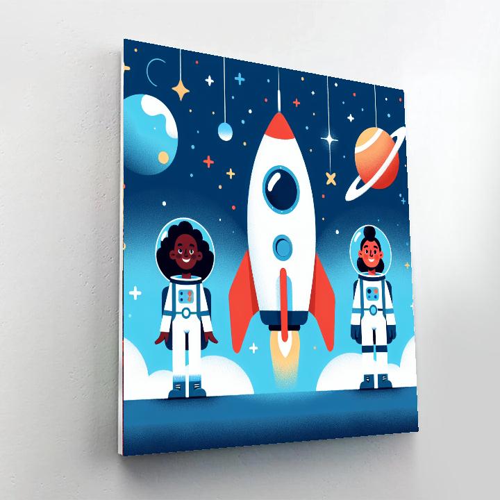 Space Journey Extravaganza Numbered Painting Kits