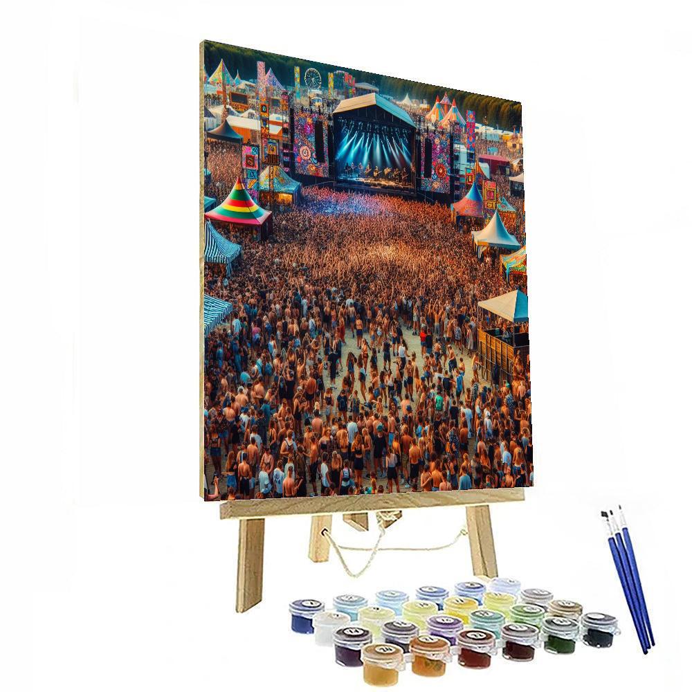 Woodstock Festival Poland Paint By Numbers Art