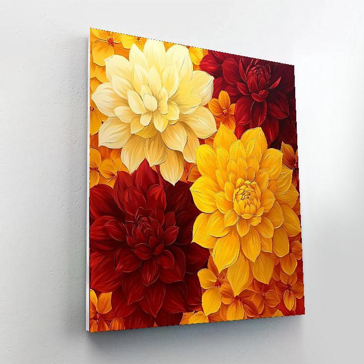 Frida Kahlo Inspired Echoes Of Life's Vibrancy  Paint By Numbers Art