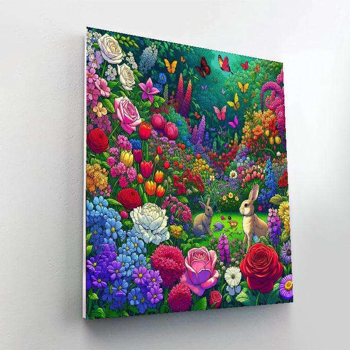 Secret Garden Mystery Painting By Numbers Kit