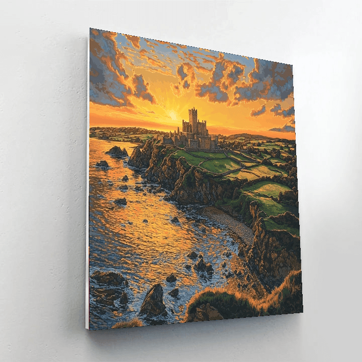 Mont Saint-michel - France DIY Paint By Numbers