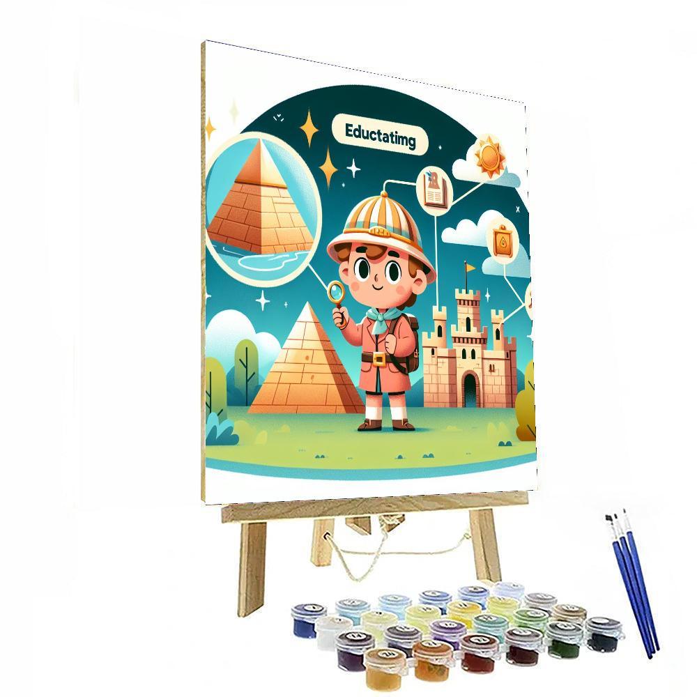 Explorer's Time Travel Numbered Painting Kits