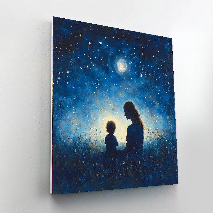 Under The Moonlit Sky Painting Number Kit