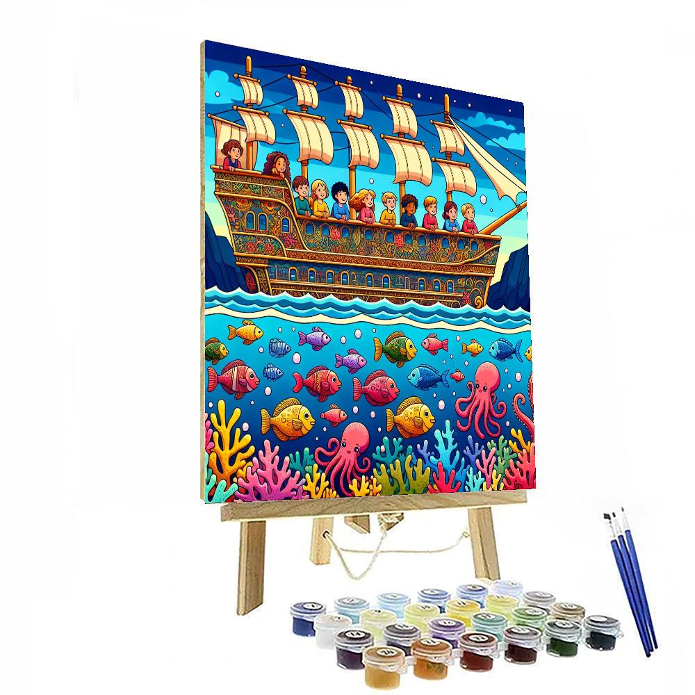 Oceanic Discovery Voyage Number Painting