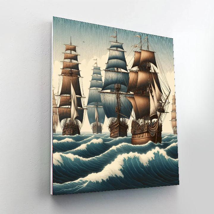 Timeless Maritime Voyage Paint By Numbers