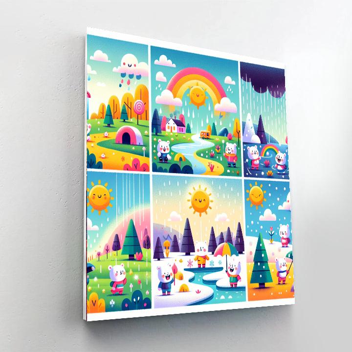 Wonderous Weather Wonderland Paint By Number