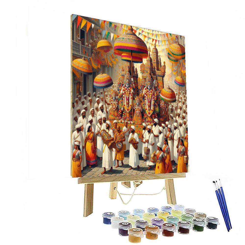 Timkat Festival - Ethiopia DIY Paint By Numbers