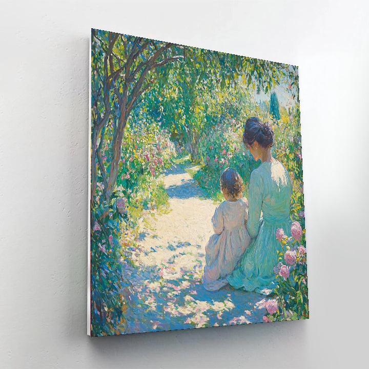 Serene Motherhood Afternoon Paint By Numbers