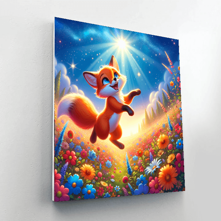 Fox Adventure Number Painting