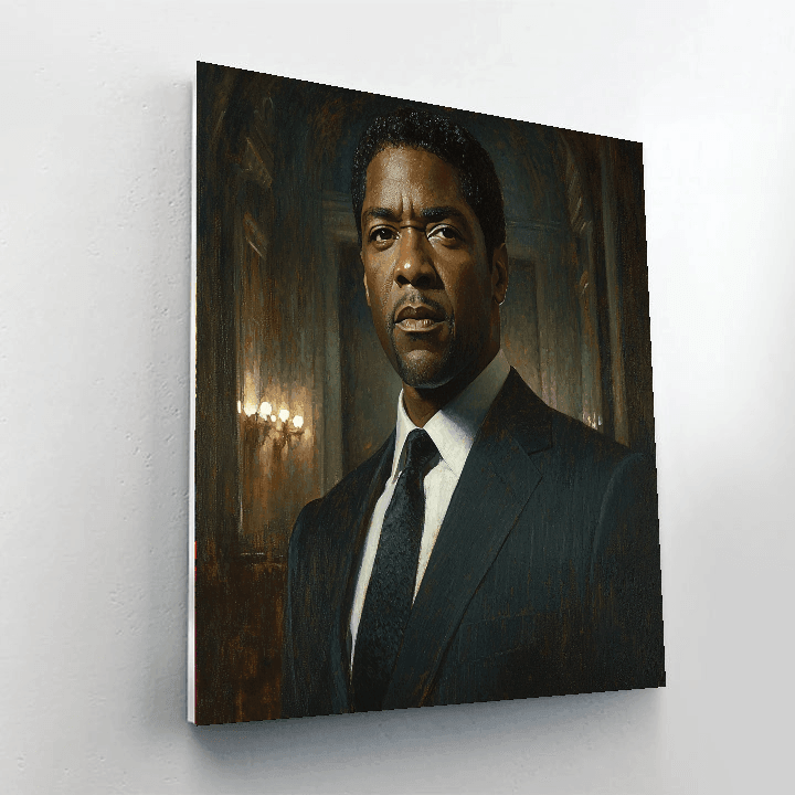 Denzel Washington: Master Of Cinematic Power Painting By Numbers Kit