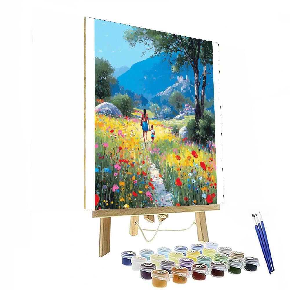 Nature's Gift Of Love Number Painting