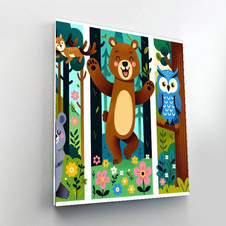 Wonderful Wildlife Adventure Painting By Numbers Kit