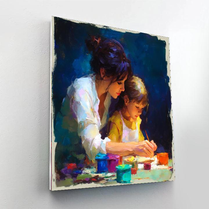 Creative Moments Together Painting By Numbers Kit
