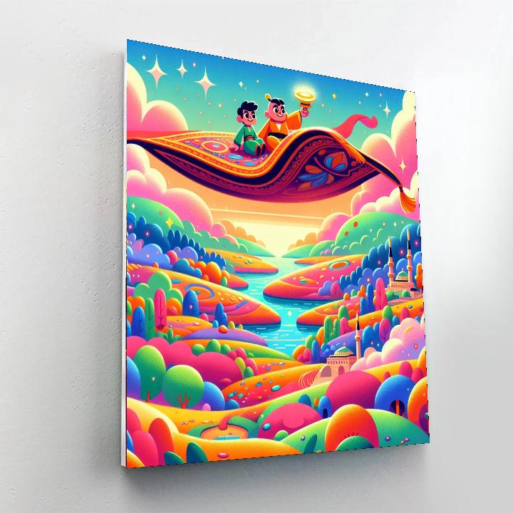 Magic Carpet Adventures Paint By Number