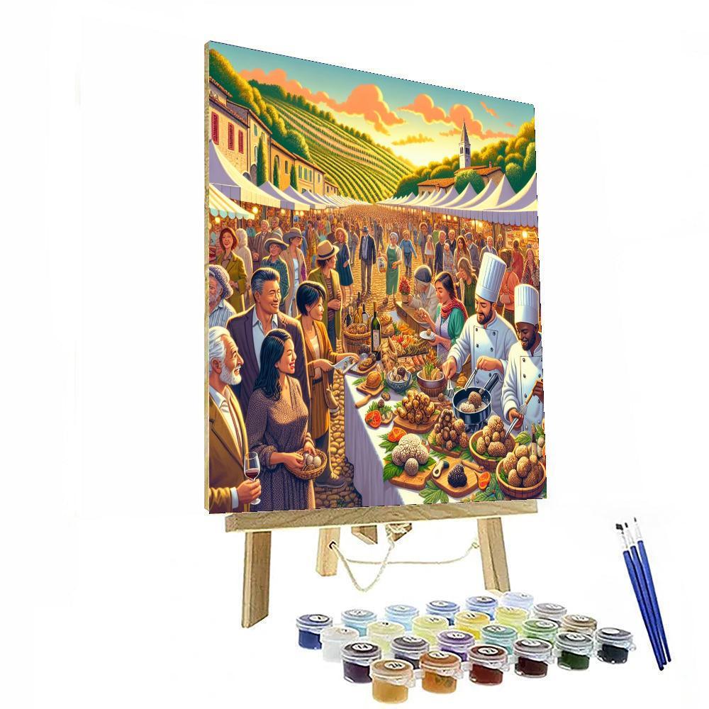 Alba White Truffle Festival Paint By Number