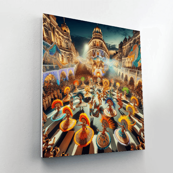 Oruro Carnival Painting By Numbers Kit