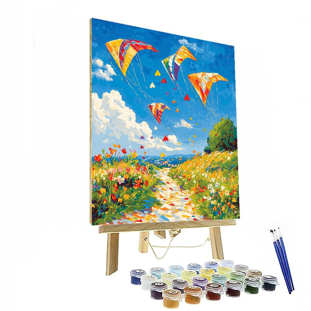 Kite Flying Memories Paint By Numbers