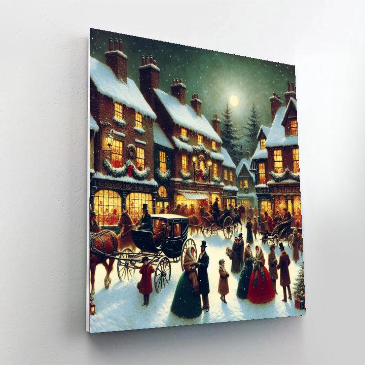 Victorian Christmas Magic Paint By Number