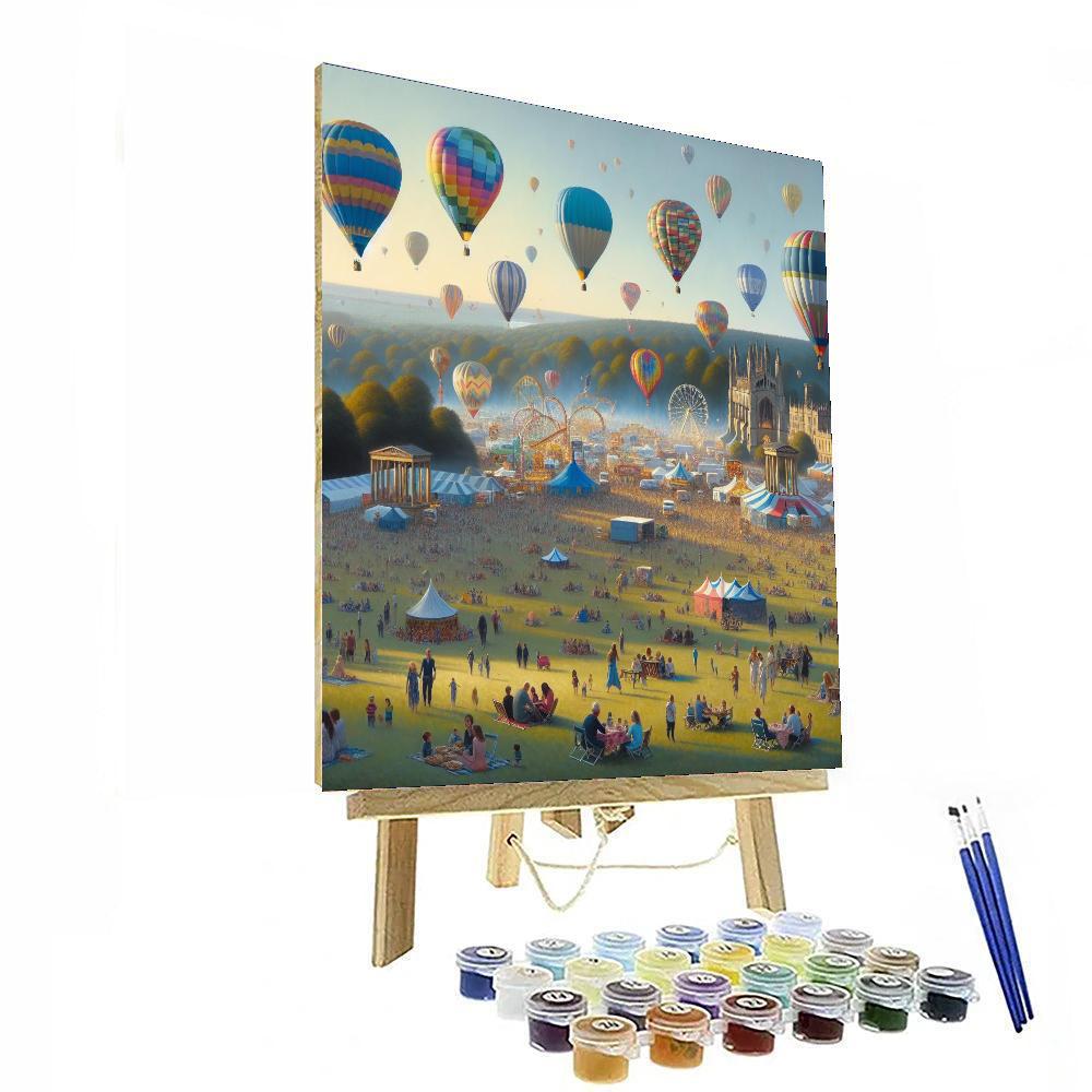 Balloon Fiesta - United Kingdom Paint By Number