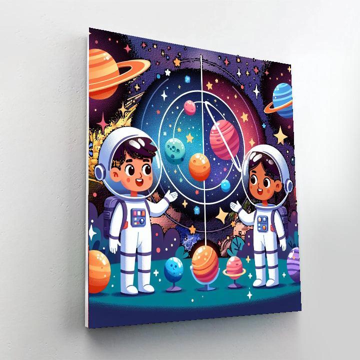 Galaxy Adventure Mission Paint By Number