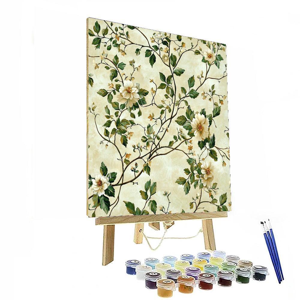 Leonardo Da Vinci Inspired Threads Of Harmony  Paint By Number