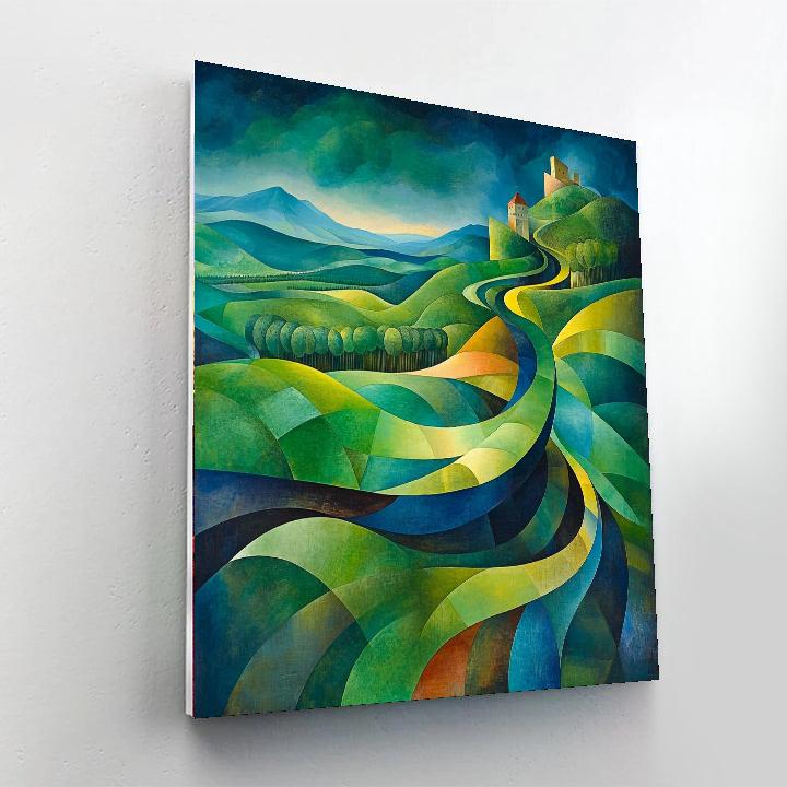 Michelangelo Inspired Dynamic Elements  Paint By Color