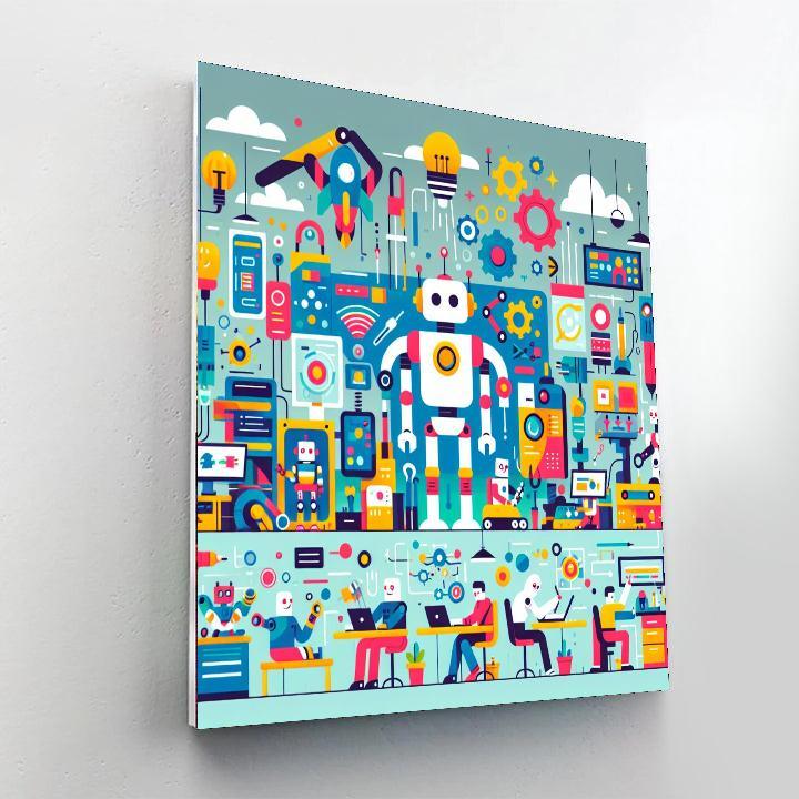 Robotic Invention Workshop Paint By Numbers